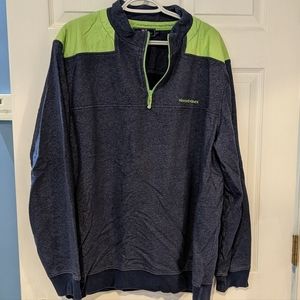 quarter zip pullover